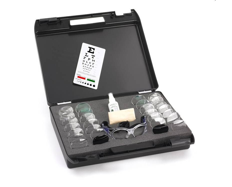 M0106-MRT-Korrekturbrillen-komplett MRT Korrekturbrillen Set mit 18 Linsen