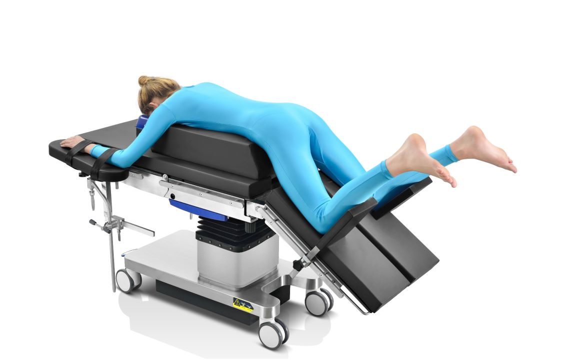 OP-Tisch-C-200_Kniebank Bauchlage OP-Tisch