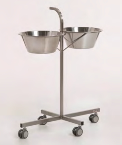 Schalenständer mit Doppelschale