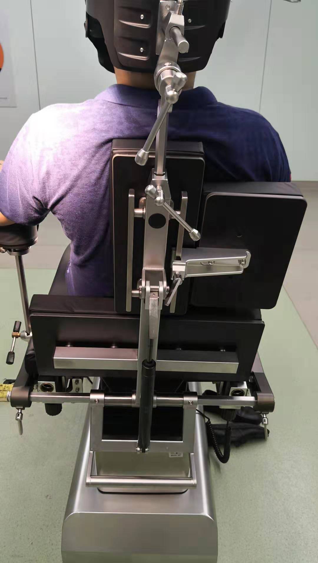 Schulterlagerungsplatte_110-365 Optiomal: Schulterlagerungsplatte mit Kopfstütze