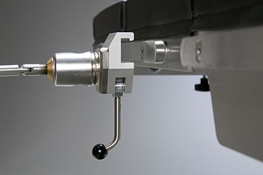 RE10-307-OP-Klemme OP-Tisch-Kloben mit runder Führung bis 16- 20 mm