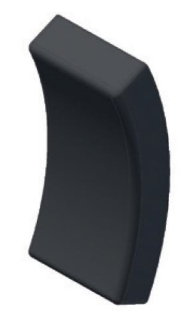 Polster für Seitenstütze FAAS-79.33 Polster für Seitenstütze FAAS-79.33