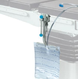 Urinbeutelhalter für OP-Tische