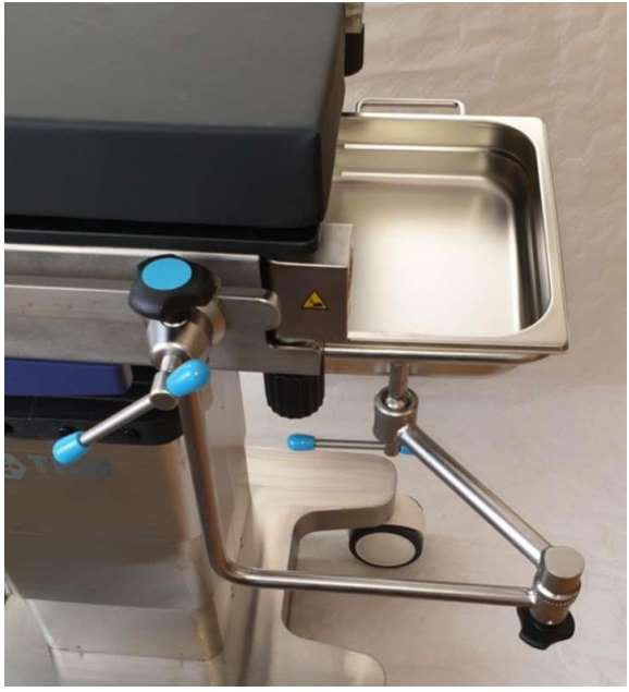 Auffangschale Universal für OP-Tische Auffangschale Universal für OP-Tische