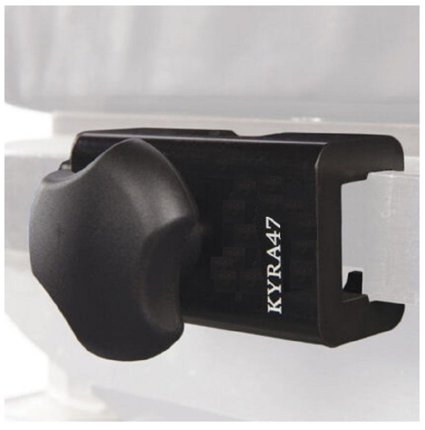 Klingenkloben für Beinhalter und Beinschalen für Steinschnittlage