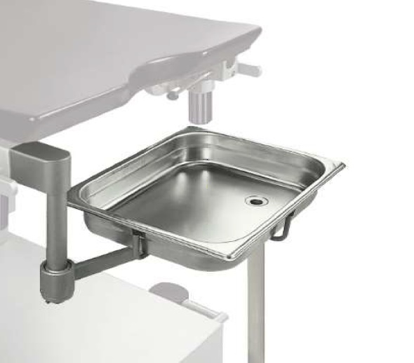 Uro-Schale-FAWS-29-7 Auffangschale URO mit Halterung